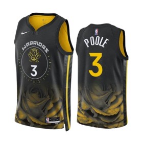 Dres Golden State Warriors Poole 3 Jordan 2022-23 City Edition Crno Swingman